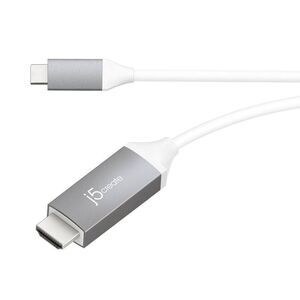 j5create -  USB-C HDMI Cable @ 60Hz Plug-n-Play 4K White